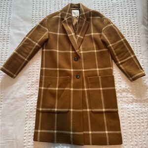 Madewell Window Pane Coat